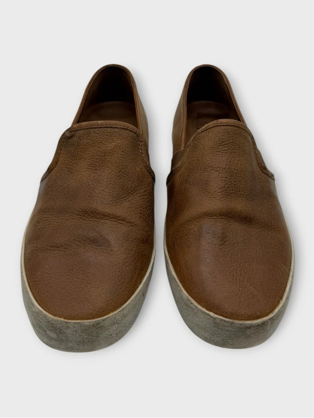 Frye Dylan Slip On Casual Leather Sneakers Women’s 8.5 Fair Condition